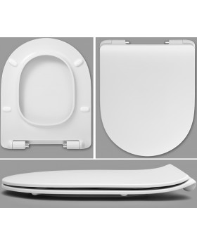 Крышка для чаши Roca Leon Soft Close, тонкая ZRU9302943-foto2