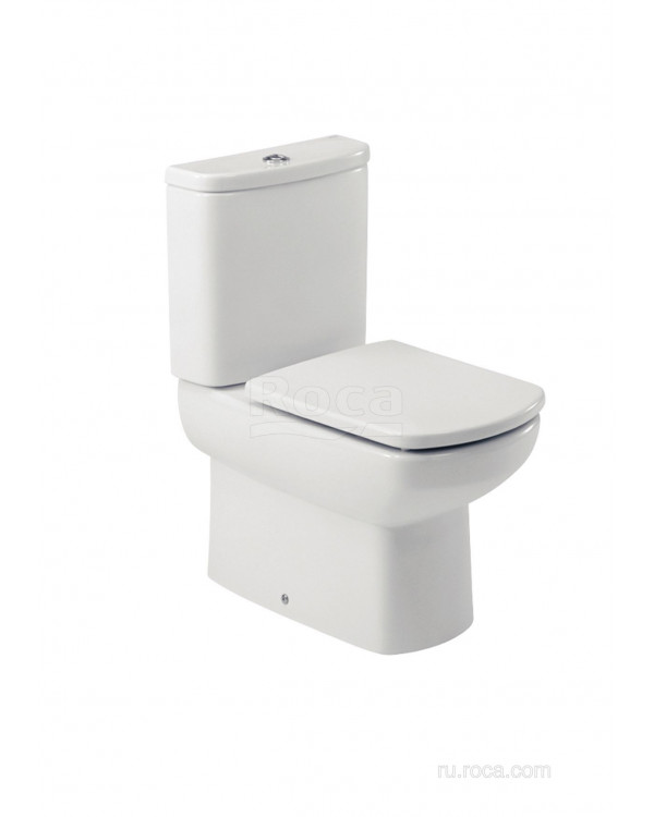 Чаша Roca Dama Senso Compacto напольная + Бачок для унитаза 342518000 + 34151B000