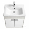 Тумба под раковину Aquaton Флай 60 белый, дуб крафт 1A237301FAX10