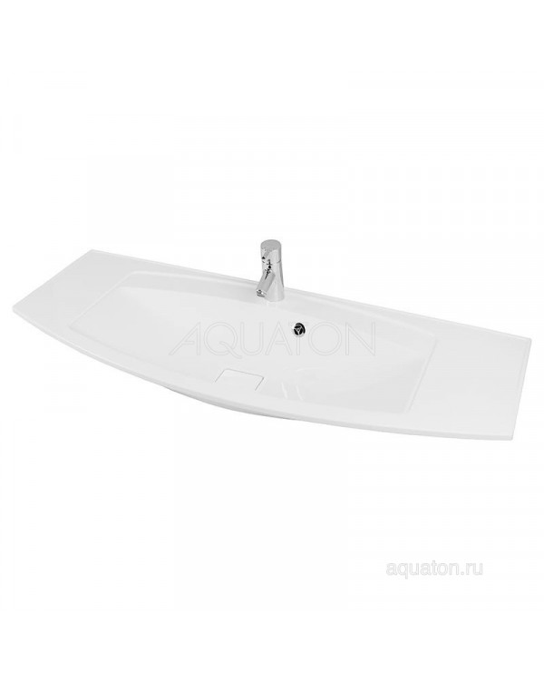 Прямоугольная раковина Aquaton Милан М 120 белая 1A70663KML010 Прямоугольная раковина Aquaton Милан М 120 белая 1A70663KML010