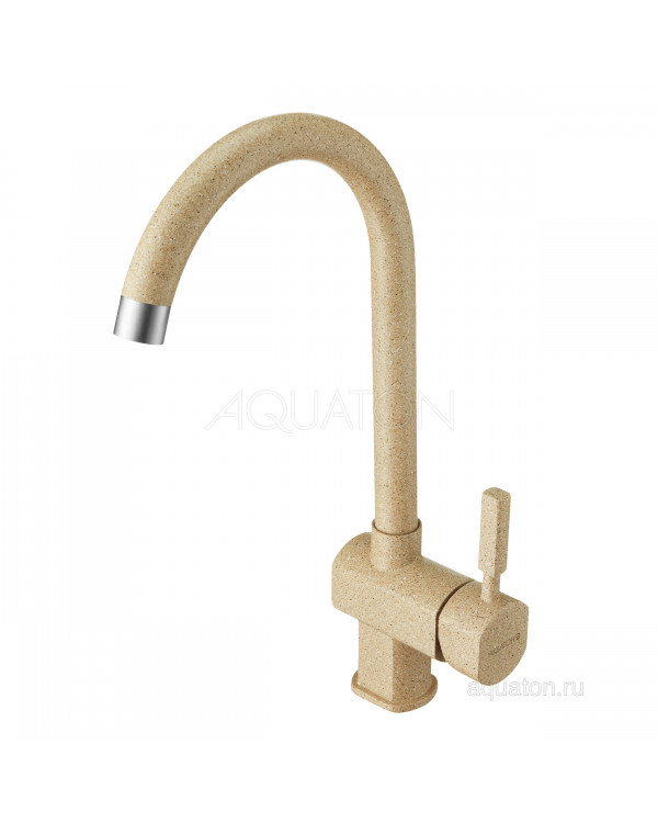 Смеситель Aquaton Лиам песочный 1AX003FCXX220