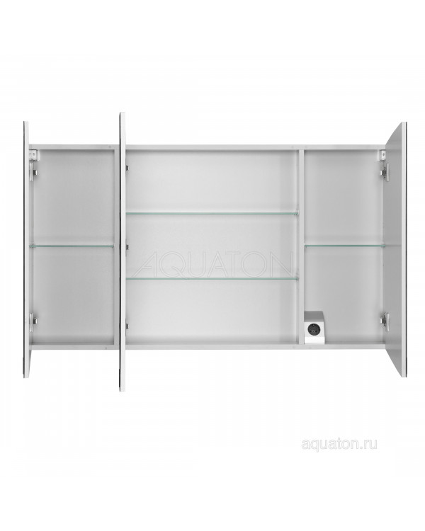Зеркальный шкаф Aquaton Севилья 120 белый 1A125702SE010 Зеркальный шкаф Aquaton Севилья 120 белый 1A125702SE010