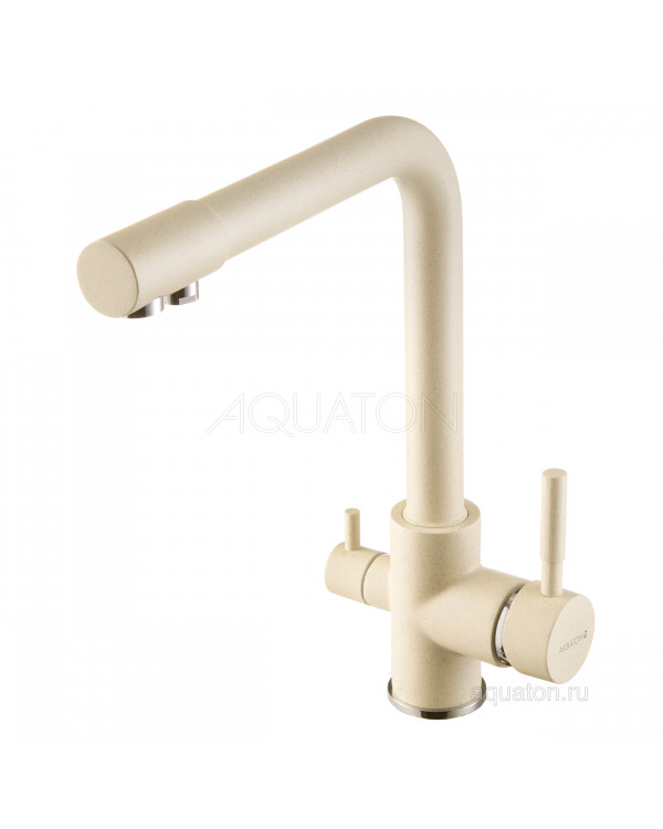 Смеситель Aquaton Руан фильтр шампань 1AX004FCXX290