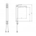 Смеситель для раковины, хром M&Z New Geometry NGM00202