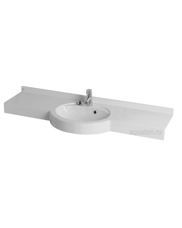 Раковина Aquaton Отель 5/150 белая с навесами 1A70133NOT010 Раковина Aquaton Отель 5/150 белая с навесами 1A70133NOT010
