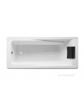 Акриловая ванна Roca Hall 170х75 прямоугольная белая ZRU9302768-foto2