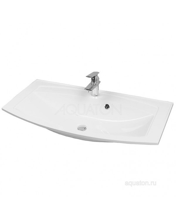 Прямоугольная раковина Aquaton Милан 95 белая 1A704331ML010 Прямоугольная раковина Aquaton Милан 95 белая 1A704331ML010