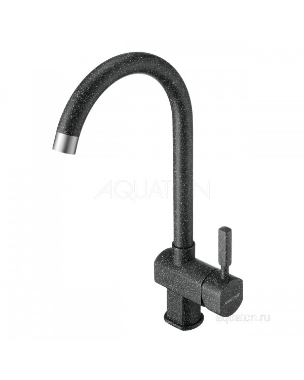 Смеситель Aquaton Лиам графит 1AX003FCXX210