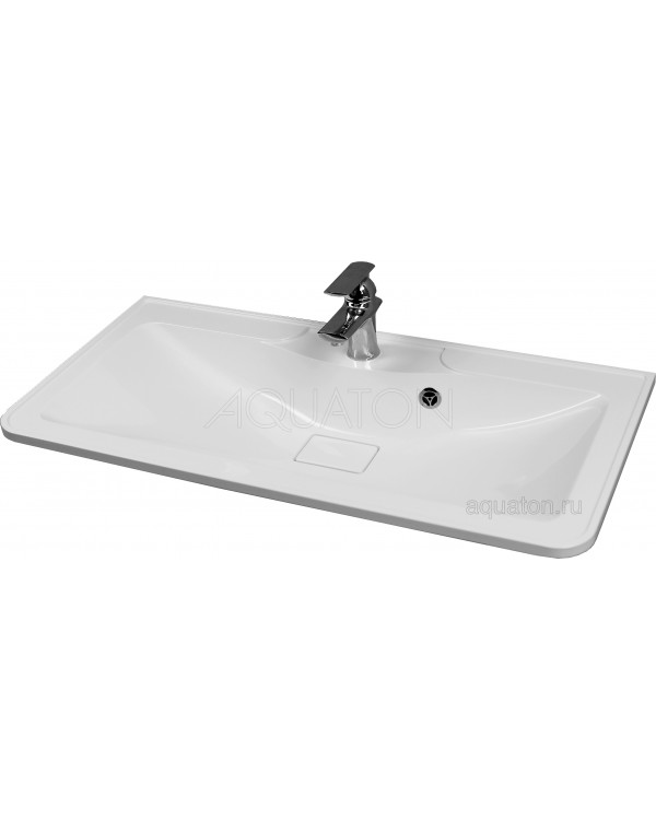 Прямоугольная раковина Aquaton Сиена М 90 белая 1A70623KSN010