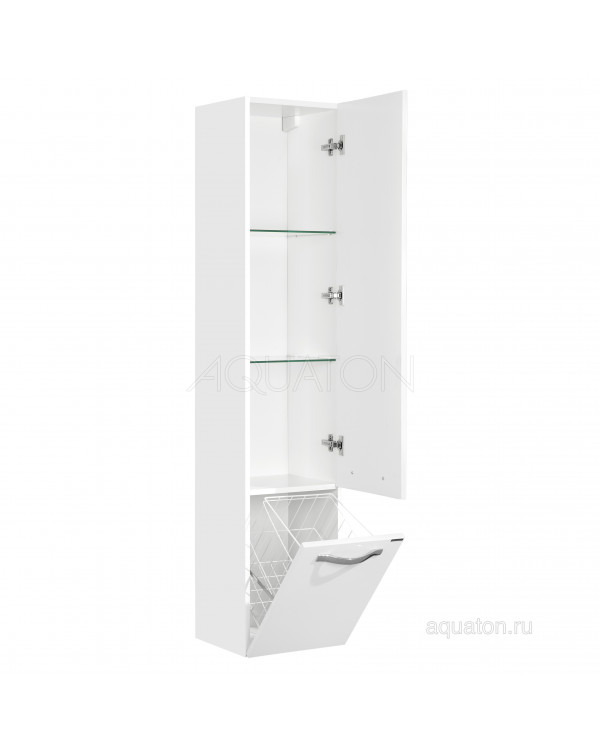 Шкаф - колонна Aquaton Ария подвесная белый 1A134403AA010