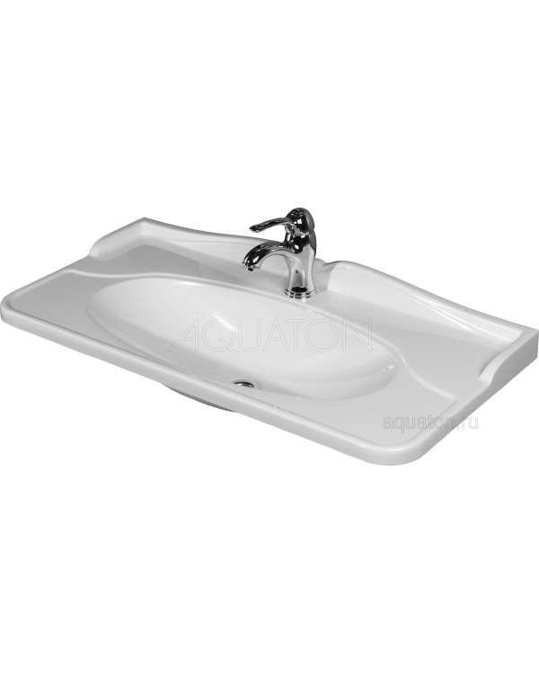 Прямоугольная раковина Aquaton Венеция 75 белая 1A707031VN010 Прямоугольная раковина Aquaton Венеция 75 белая 1A707031VN010