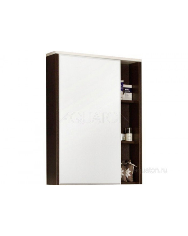 Зеркальный шкаф Aquaton Крит 60 венге 1A163202KT500
