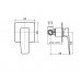 Смеситель для душа M&Z New Geometry NGM02700