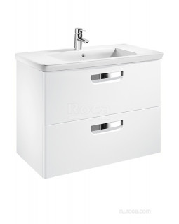 Тумба под раковину Roca The Gap 60 белый глянец ZRU9302879