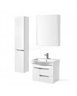 Зеркальный шкаф Aquaton Беверли 65 белый 1A237002BV010-foto2