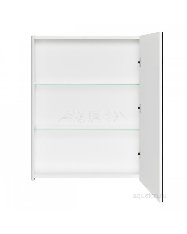Зеркальный шкаф Aquaton Беверли 65 белый 1A237002BV010 Зеркальный шкаф Aquaton Беверли 65 белый 1A237002BV010