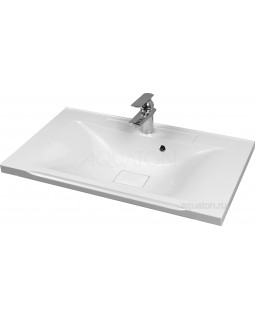 Прямоугольная раковина Aquaton Премьер М 80 белая 1A70493KPR010