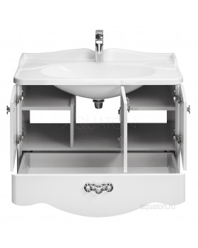 Тумба под раковину Aquaton Венеция 90 белый 1A155601VN010-foto2