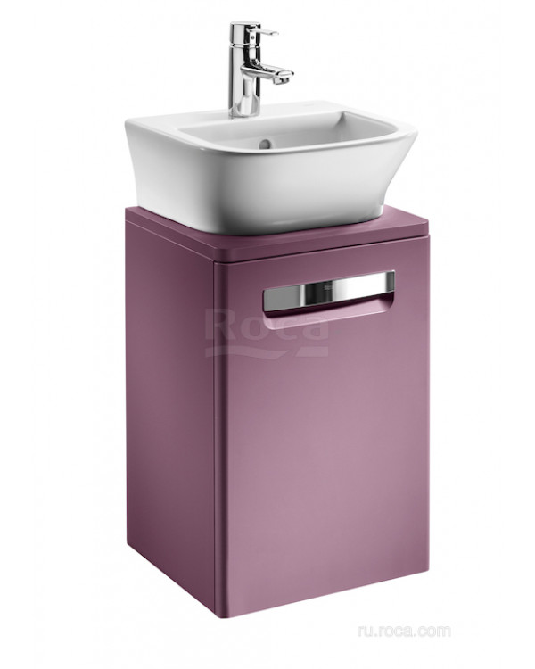 Тумба под раковину Roca The Gap 45 фиолетовая ZRU9302743