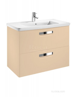 Тумба под раковину Roca The Gap 80 бежевая ZRU9302690