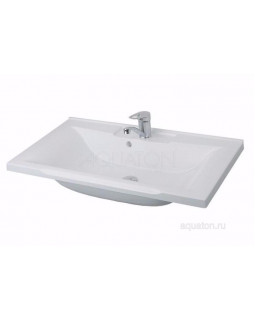 Прямоугольная раковина Aquaton Премьер 80 белая 1A702831PR010