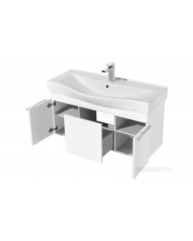 Тумба под раковину Aquaton Беверли 100 белый 1A236701BV010-foto2