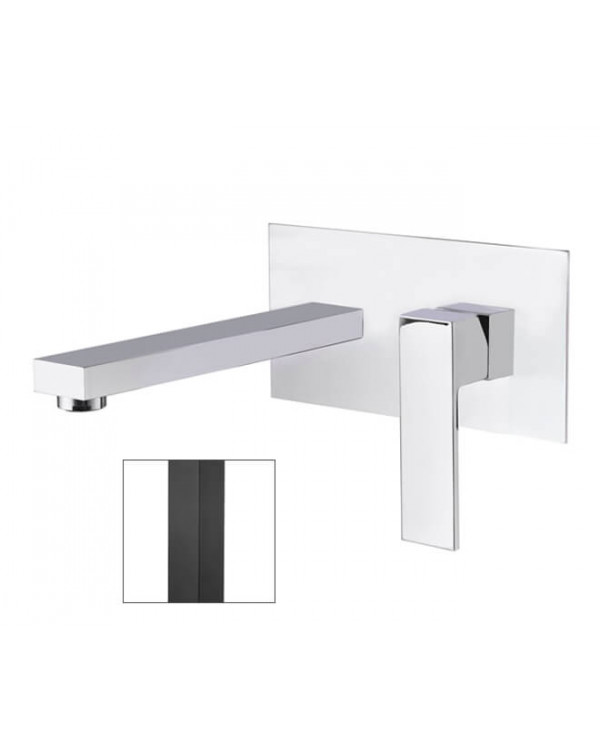 Смеситель для раковины, черный матовый M&Z Lauren LRN04405