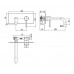 Смеситель для раковины, черный матовый M&Z MZ-Expo MZE04403