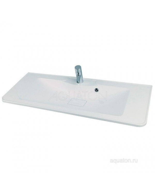 Прямоугольная раковина Aquaton Сиена М 110 белая 1A70633KSN010