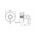 Смеситель для душа M&Z Ditirambo DRB02724