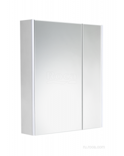 Зеркальный шкаф Roca Ronda 60 белый матовый/бетон ZRU9303007-foto2