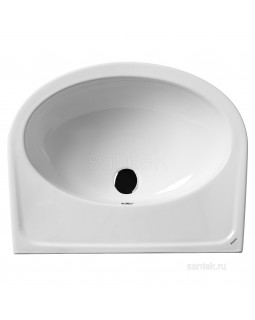 Полукруглая раковина Santek Бореаль 60 без отверстия под смеситель 1WH110481-foto2