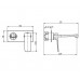 Смеситель для раковины, хром M&Z New Geometry NGM04400