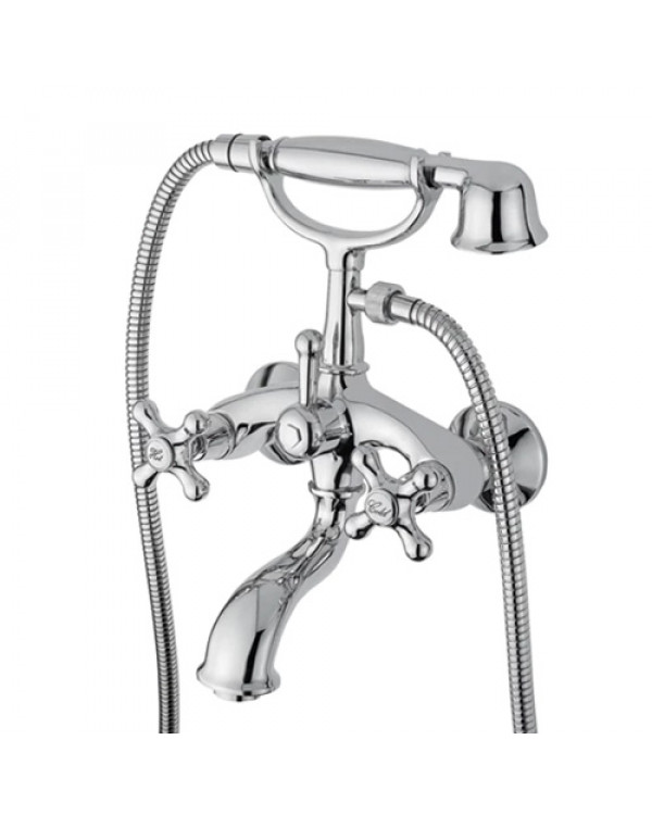 Смеситель для ванны с гарнитуром, хром M&Z Epoca EPC00520