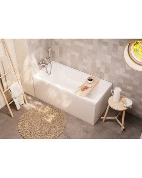 Акриловая ванна Roca Leon 150x70 прямоугольная белая 248659000-foto2