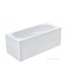 Акриловая ванна Roca Genova 160x70 прямоугольная белая ZRU9302973-foto2