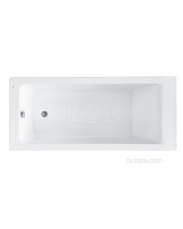Акриловая ванна Roca Easy 180x80 прямоугольная белая 248618000