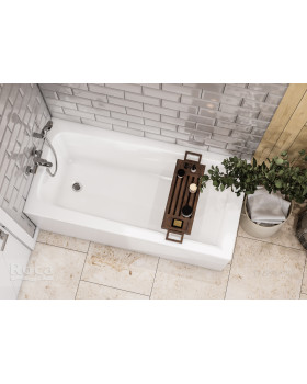 Акриловая ванна Roca Elba 160х75 прямоугольная белая 248619000-foto6