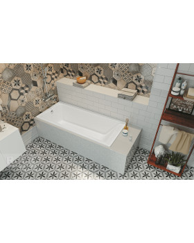 Акриловая ванна Roca Elba 170х75 прямоугольная белая 248507000-foto5