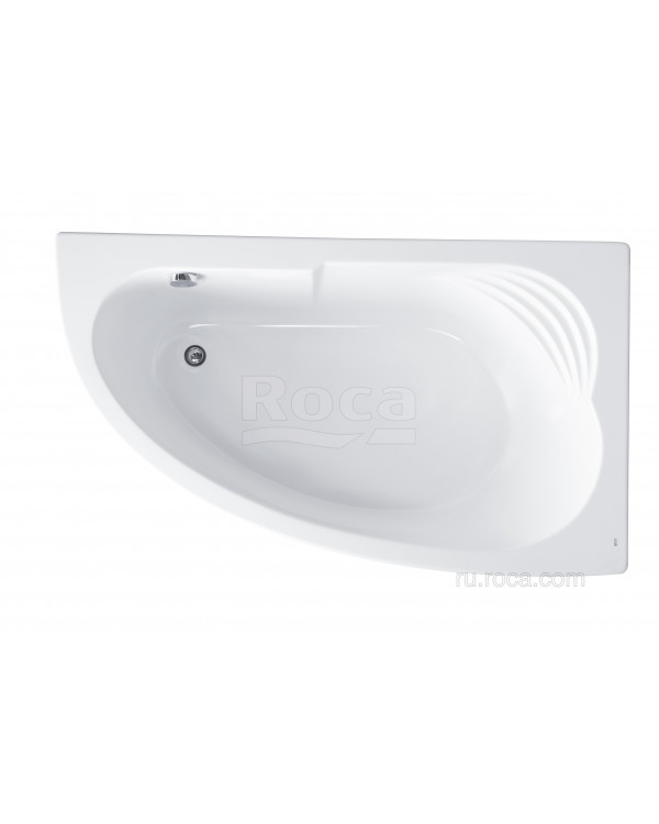 Акриловая ванна Roca Merida 170х100 асимметричная правая белая ZRU9302993