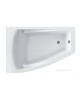 Акриловая ванна Roca Hall Angular 150х100 асимметричная левая белая ZRU9302864 Акриловая ванна Roca Hall Angular 150х100 асимметричная левая белая ZRU9302864