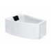 Акриловая ванна Roca Hall Angular 150х100 асимметричная левая белая ZRU9302864