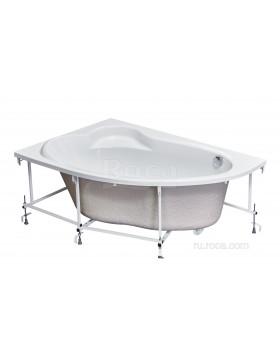 Акриловая ванна Roca Luna 170x115 асимметричная левая белая ZRU9302911-foto4
