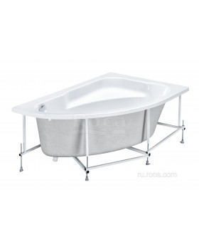Акриловая ванна Roca Welna 160x100 асимметричная правая белая 248643000-foto3